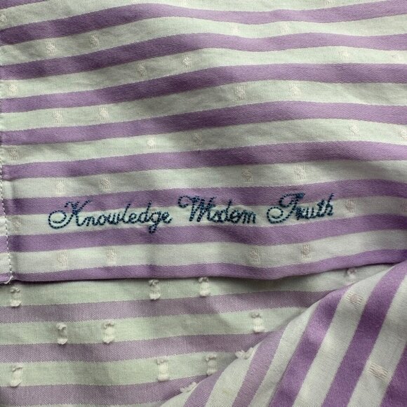 Robert Graham Stripped Long Sleeve Dress Shirt Men’s Size XL - Picture 4 of 11